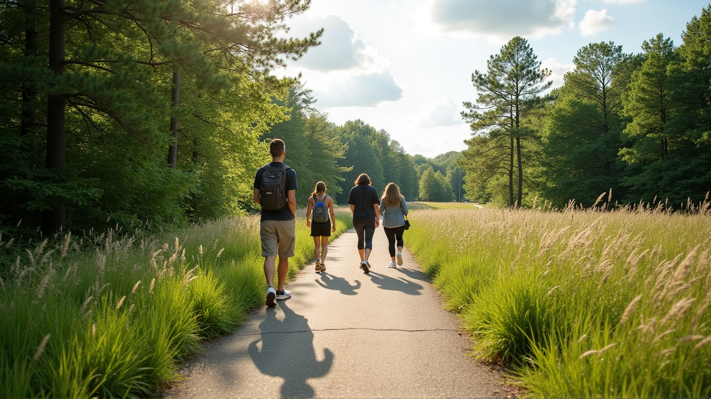 Rediscover Peace and Joy on the Unique Savoring Walk in Tyler State Park