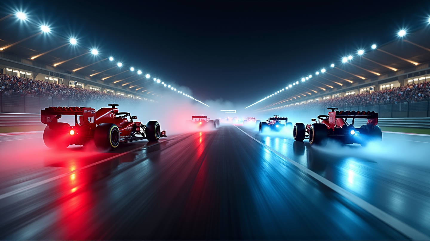 Itech Racing Trowbridge Aron and Hitech Racing: A Dominant Force in Qatar's Title Chase