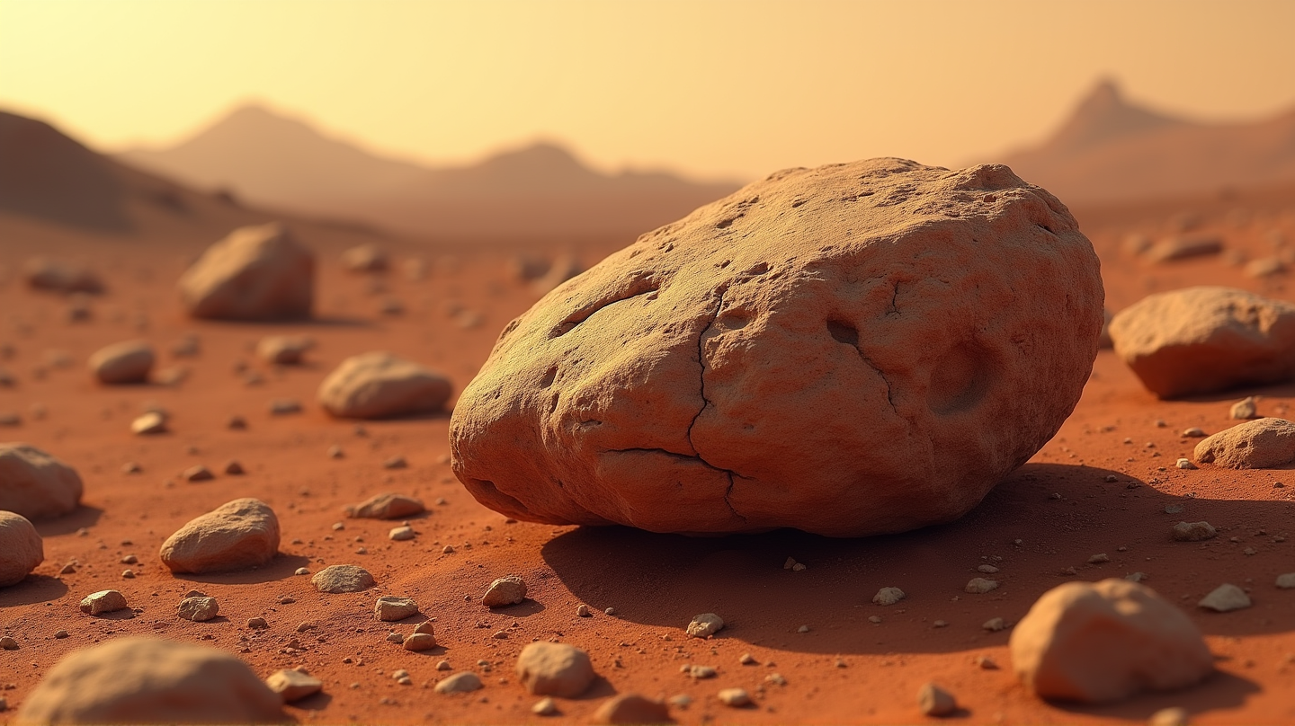 Mysterious Martian Rock May Hold Clues to Long-Lost Life on Mars!