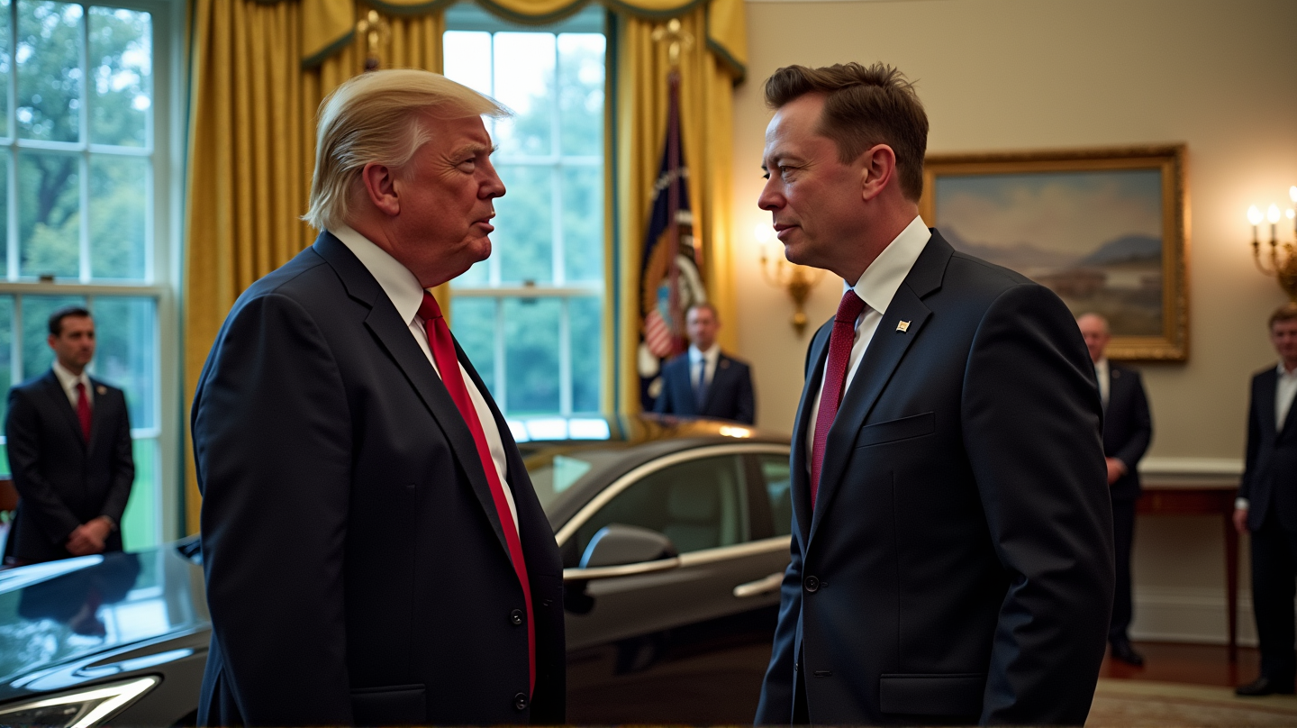 Historic Transaction: Trump Acquires Tesla at the Heart of American Power