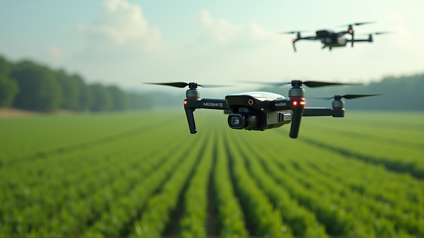 Revolutionizing Agriculture: Drones Leading the Charge to a New Era