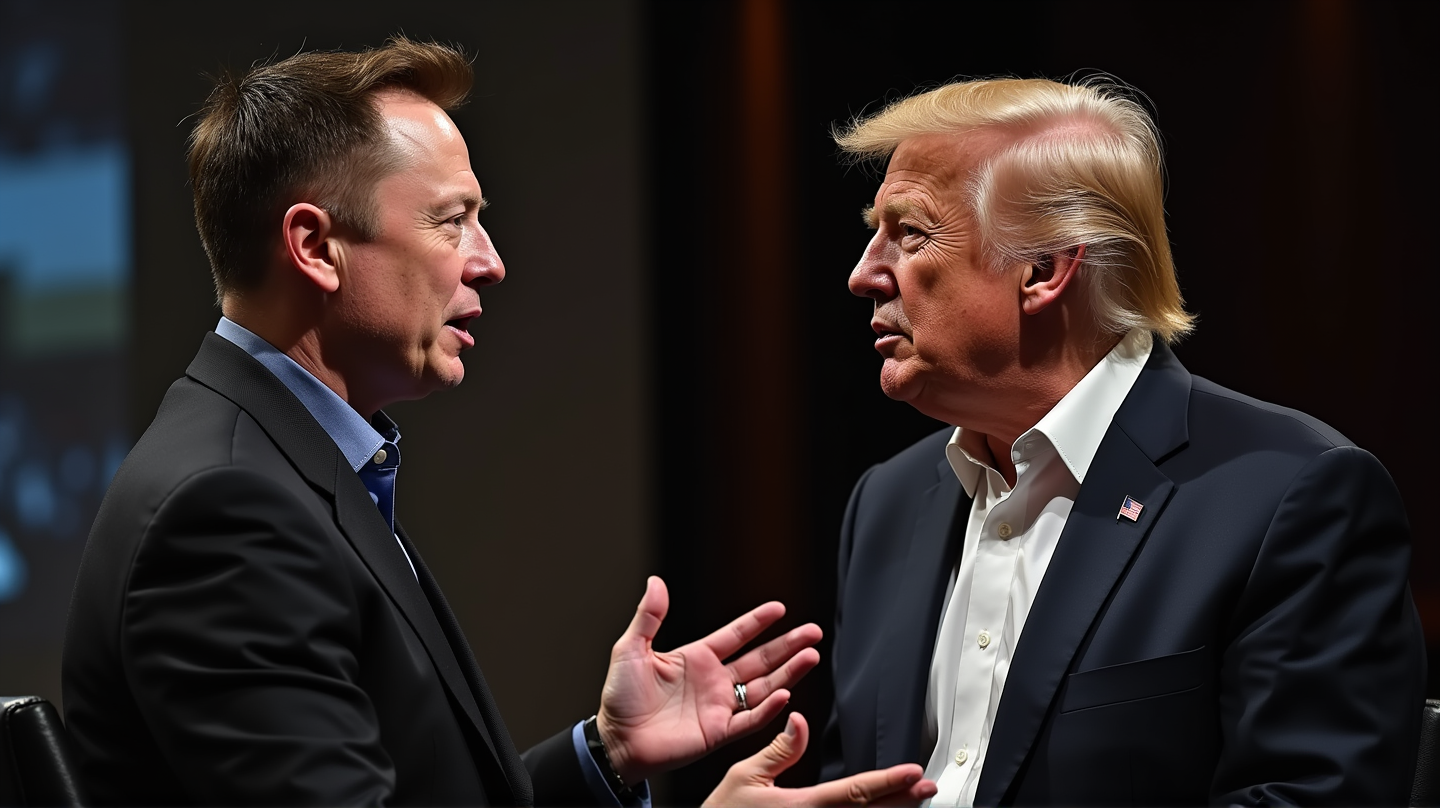 Elon Musk's Fiery Exchange with Trump's Trade Adviser: An American Tariff Saga Unfolds