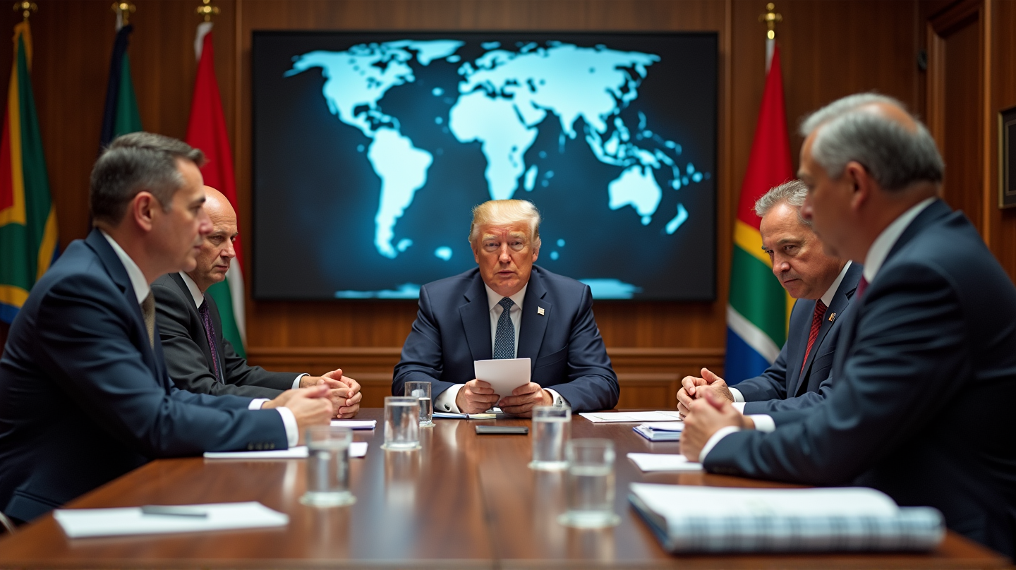 Elon Musk Joins Pivotal Meeting between Trump and Ramaphosa Amid Global Tensions