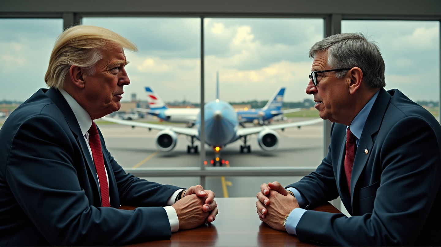 Business Rollercoaster: Trump & Gates Stir Amidst Airport Chaos
