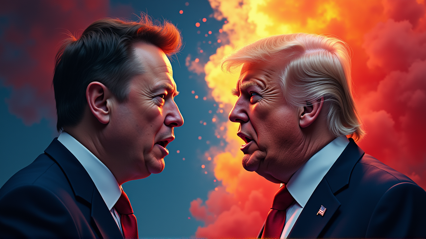 Inside the Explosive Feud Between Trump and Musk: A Media Frenzy