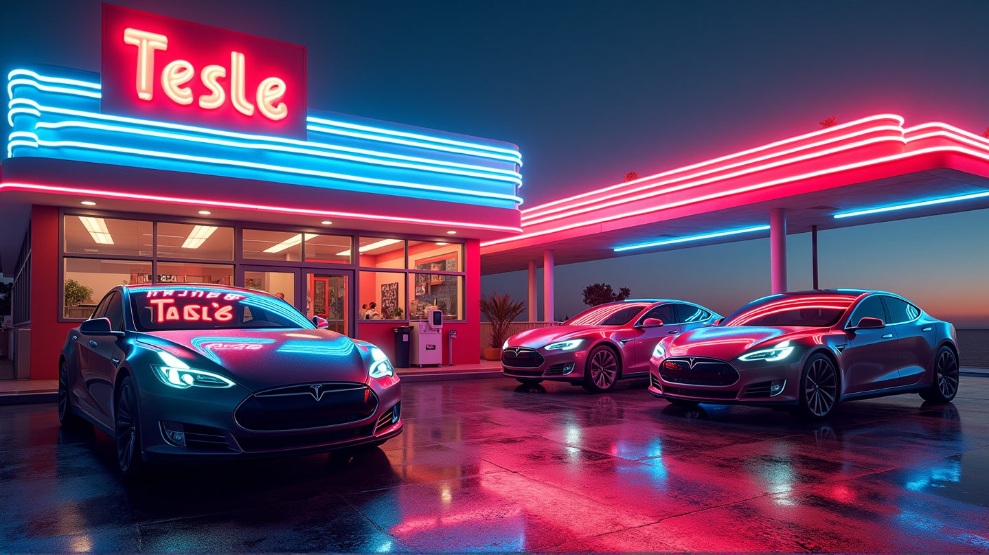 Elon Musk's Tesla Diner: A Visionary Blend of Dining and Charging