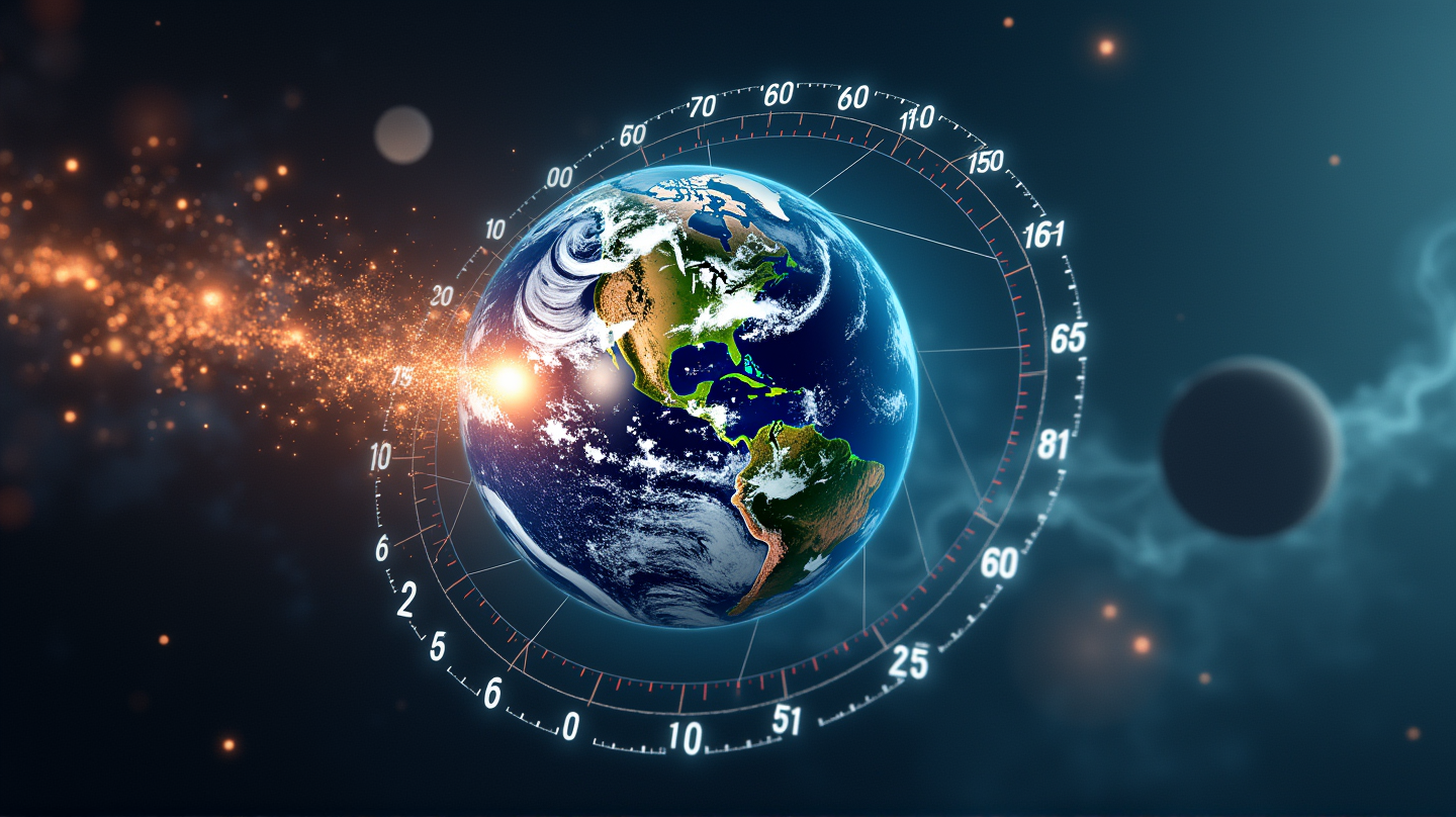 Earth's Accelerated Spin Mystifies Scientists, Poses Challenges for Global Systems