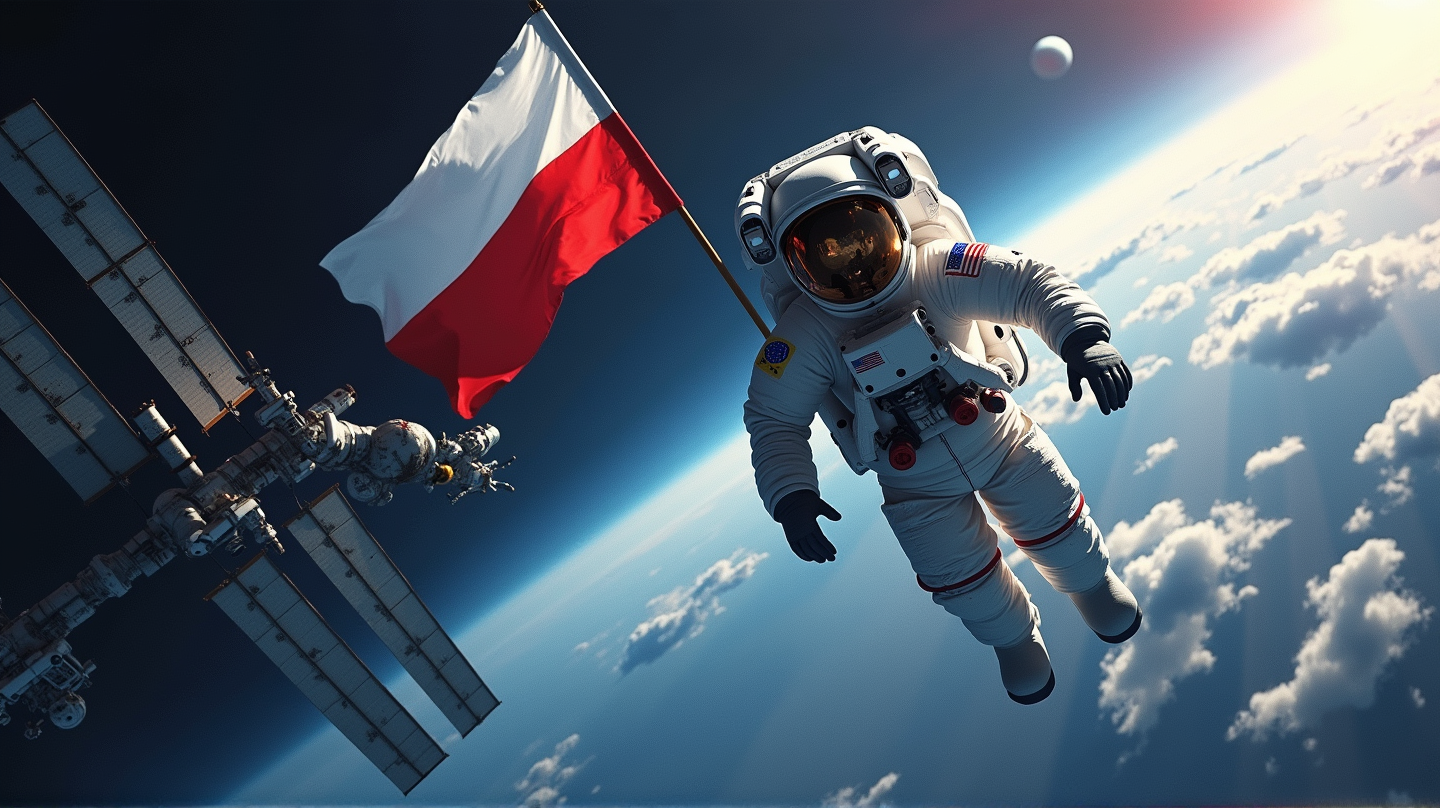 Poland's Astronaut Returns, Heralds New Era in Space Exploration