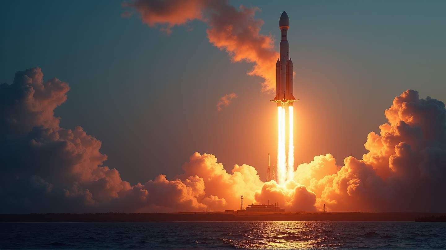 Elon Musk's SpaceX Reaches New Heights as Mega Rocket Triumphs