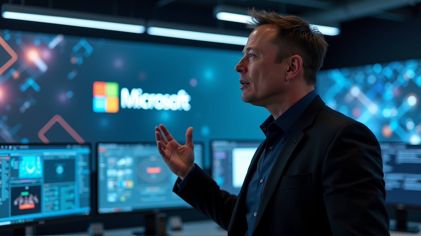Elon Musk's Macrohard: A Bold Bid to Out-Simulate Microsoft