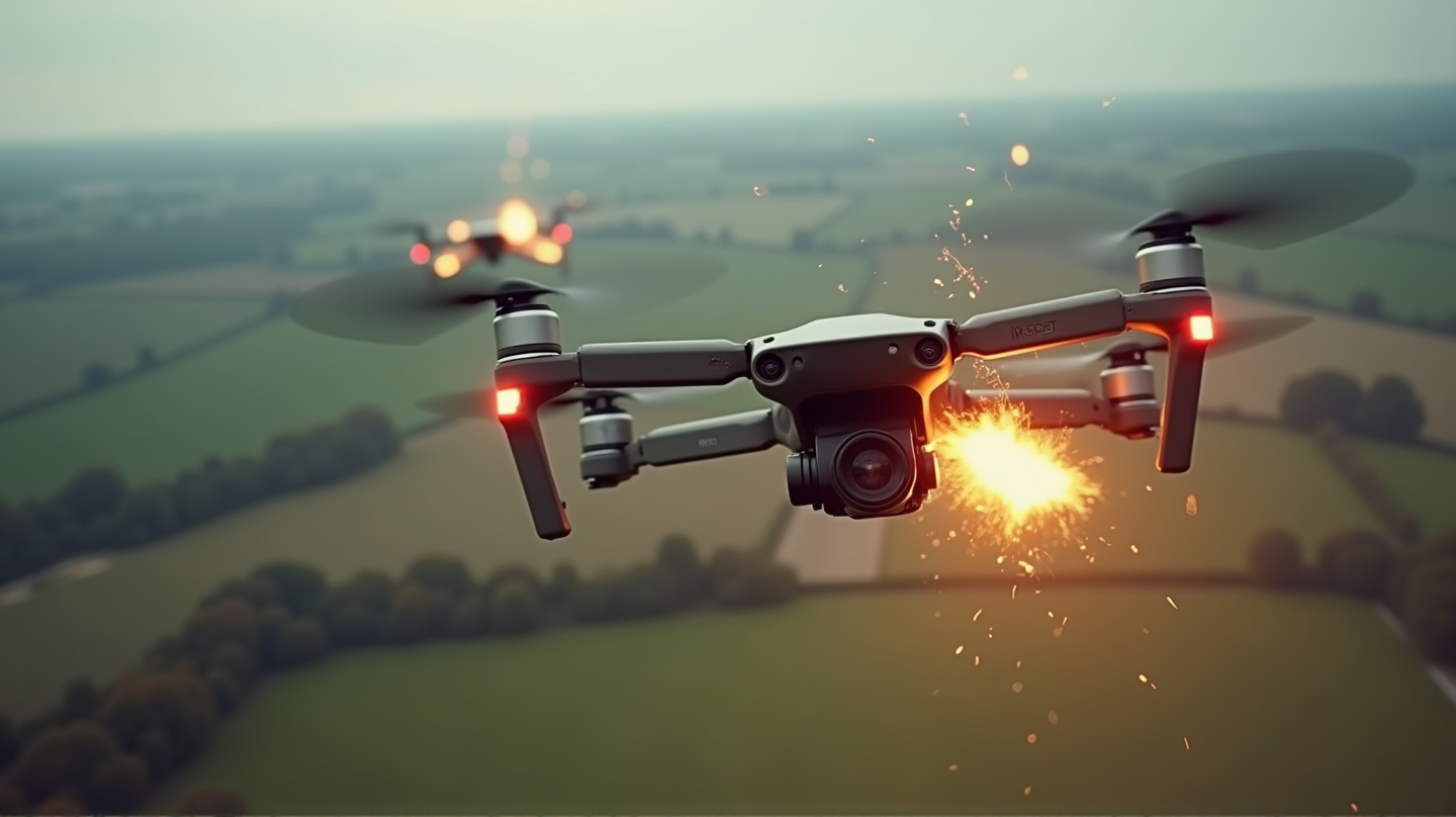 UK's High-Tech Aerial Clash: Drones Return to the Battlefield