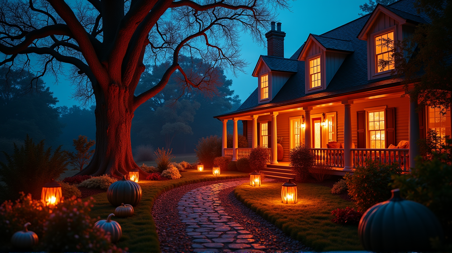 Gigantic Animatronics and Smart Lights Take Halloween Decor to the Next Level