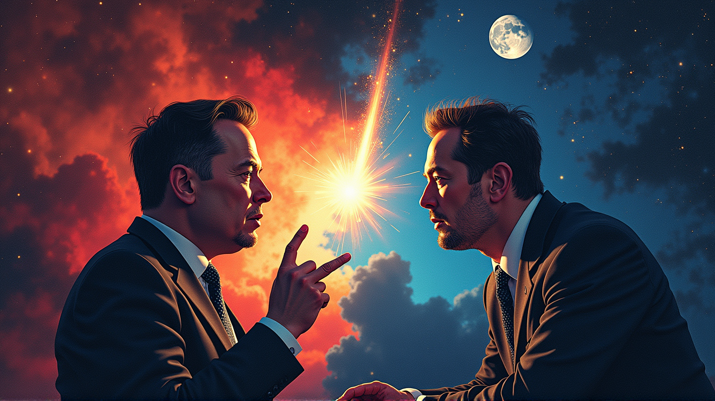 Elon Musk's Fiery Feud with Sean Duffy Ignites Space Race Debate