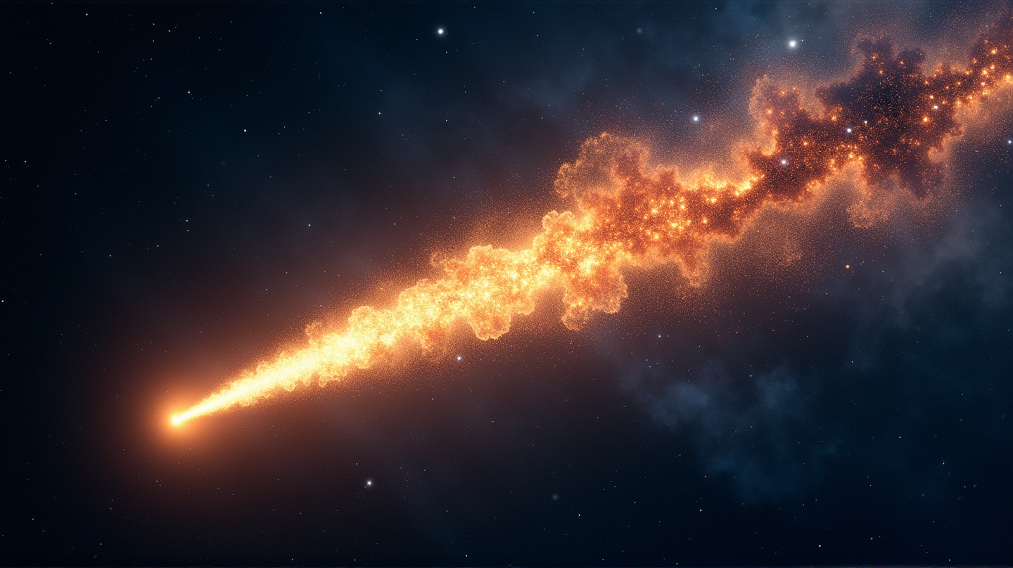 Explosive Events in Space: Disintegrating Comets and More