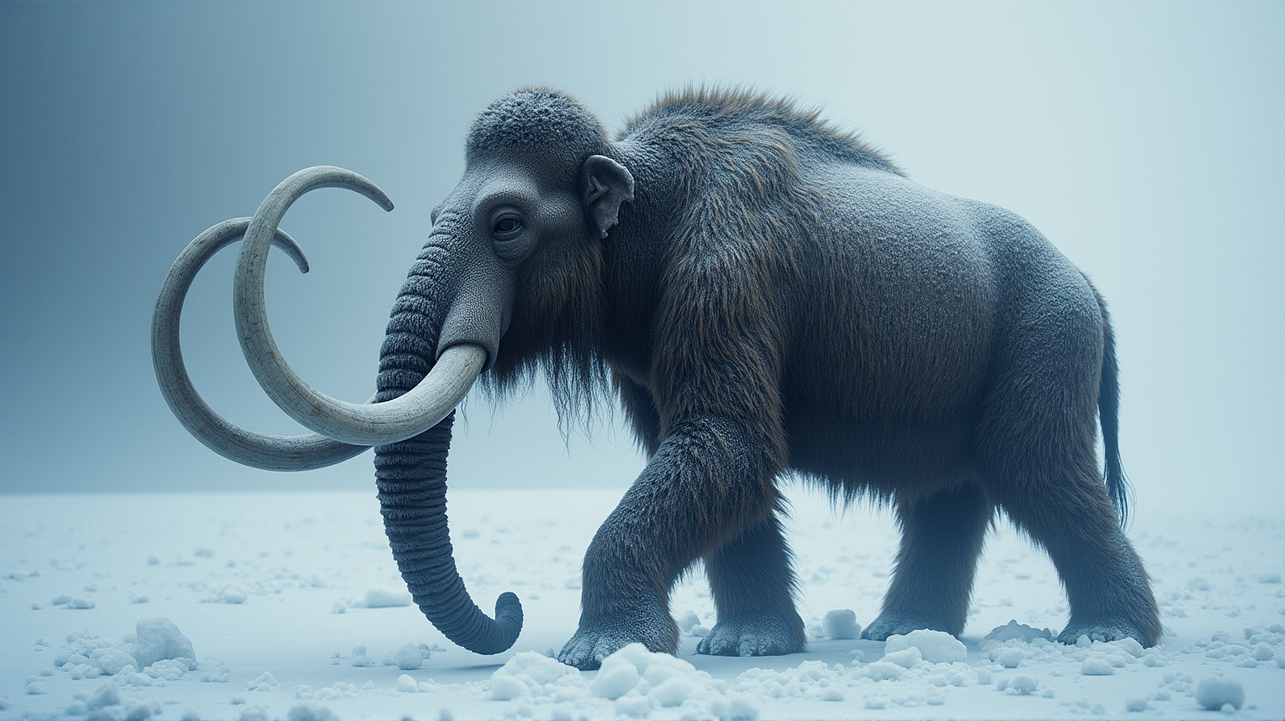 A Woolly Mammoth's Hidden Tale: RNA Unveils 39,000-Year-Old Secrets