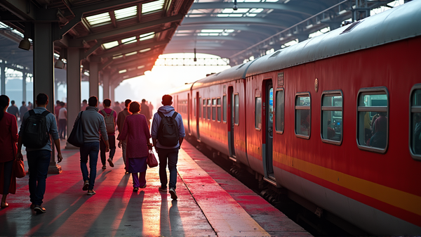 Platform Ticket Ban and Surveillance Upgrades Revolutionize Holi Travel