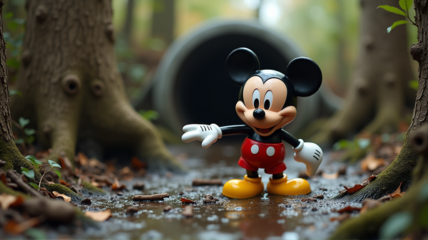 Mickey Mouse's Unexpected Journey: An Unexpected Sewage Adventure