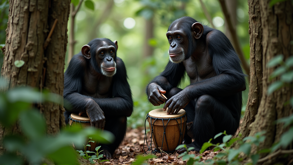 Mystical Rhythms of Chimpanzee Communication: Delving Into the Jungle Beats