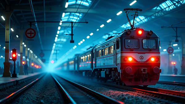 Indian Railways Revolution: Nishatpura Yard Pioneers Fibre-Optic Signal Technology