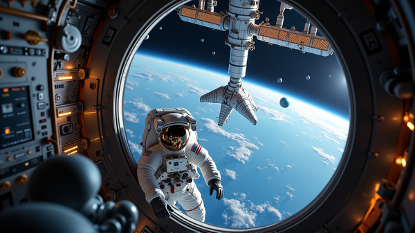 Axiom-4 Crew Embraces Cosmic Life on ISS