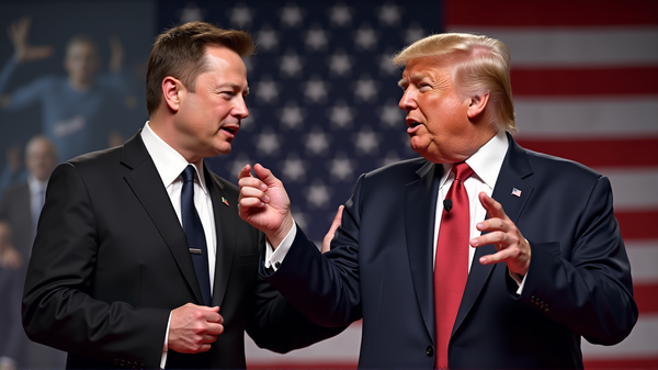 Elon Musk and Donald Trump's Escalating Feud: From Accusations to $150bn Valuation Drop