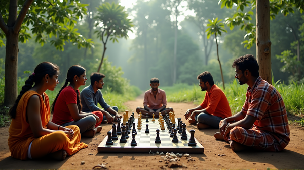 From Haze to Strategy: Kerala Village's Rise Through Chess