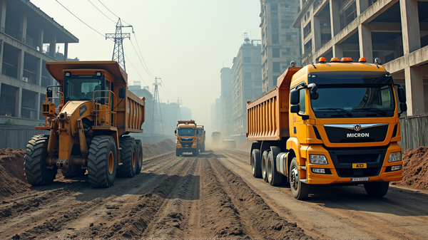 Micron's Massive Clay Construction: The Heartbeat of Progress