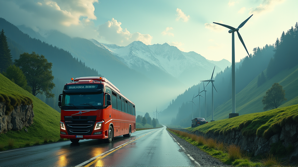 Himachal's Big Leap: 24 High-Tech Volvo Buses Hit the Road