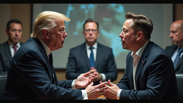 Elon's Battle Against Trump's 'Big, Beautiful Bill': Drama Unfolds
