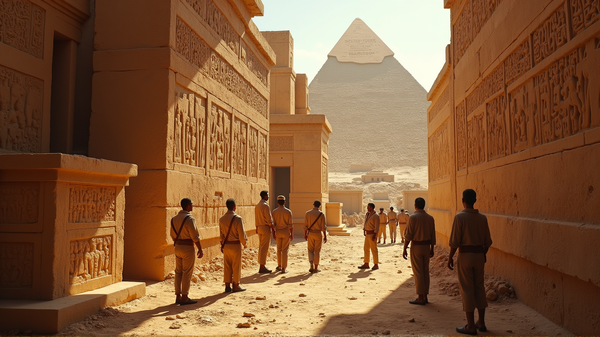 Secrets of the Great Pyramid: Not Built by Slaves, But Skilled Artisans