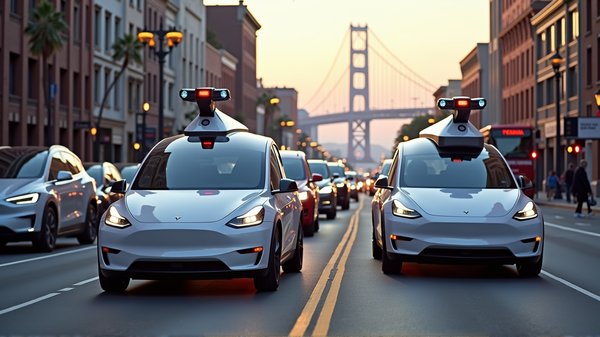 Autonomous Revolution: Tesla's Model Y To Conquer Bay Area Ride-Hailing