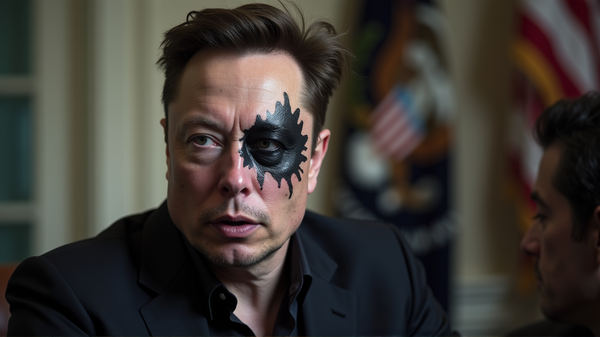 Mystery Unfolds: Who Gave Musk the Black Eye?