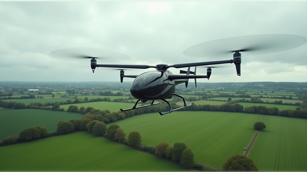 First Hybrid-Electric Air Taxi Flies into the Future