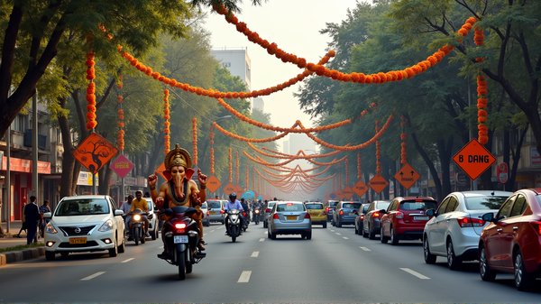 Navigate the Ganesh Immersion with Ease: Cyberabad Police's Traffic Advisory