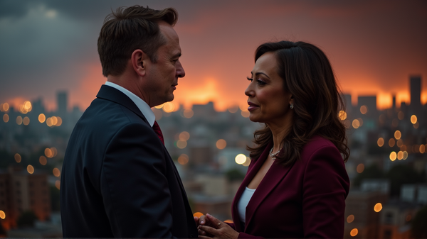 Elon Musk Criticizes Kamala Harris's Double Standards in Free Speech Debate