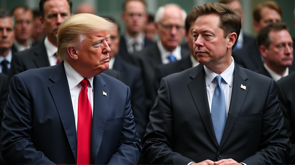 Trump and Musk's Unexpected Reunion at Kirk's Memorial