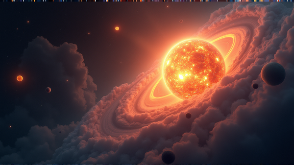Witnessing Cosmic Beginnings: A Glimpse into Planetary Birth
