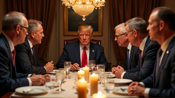 Tech Titans Grovel at Trump's AI Summit, Musk Left in Shadows