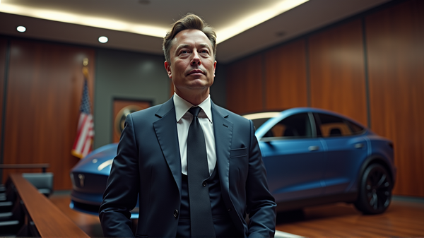 Courtroom Drama: Tesla Battles for Musk's $56 Billion Pay Deal