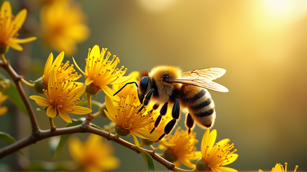 Unearthed Fossils Reveal an Ancient Dance of Bees and Flowers
