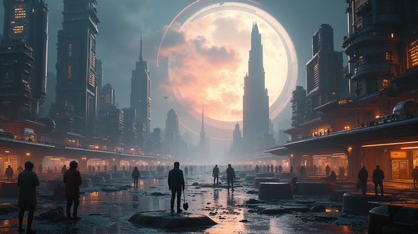 Bold Visions for 2045: Space Living and Robots on Commute Duty