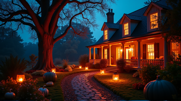 Gigantic Animatronics and Smart Lights Take Halloween Decor to the Next Level
