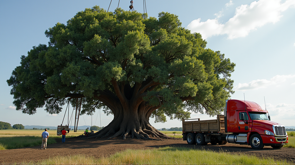 Texas's $1 Million Solution: Relocating a 400-Year-Old Oak