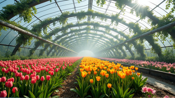 Hanoi's Blossoming Future: Hi-Tech Flower Farms Lead the Way