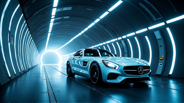 Exploring Mercedes-Benz’s €10.5m Light Testing Tunnel: A Glimpse into the Future