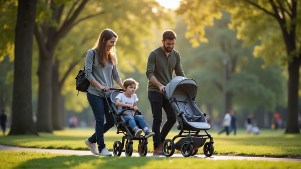 Revolutionary High-Tech Strollers Changing Parenting Game